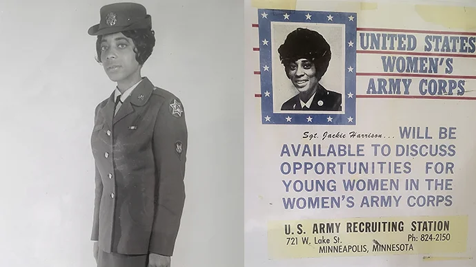 Jackye Whitner Military Years